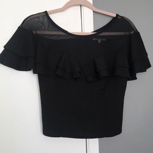 Black crop top. No tag but it has never been used